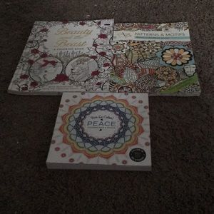 3 collage books